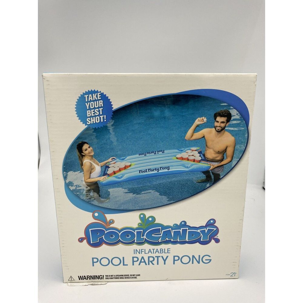 PoolCandy Inflatable Pool‎ Party Pong Game